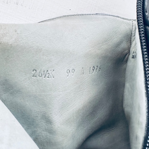 Cuadra man Dress Zipper Black Boots26.5 7.5 Leather - Picture 9 of 11